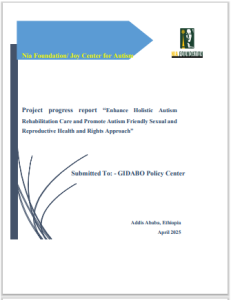 Nia Foundation Report to GIDABO